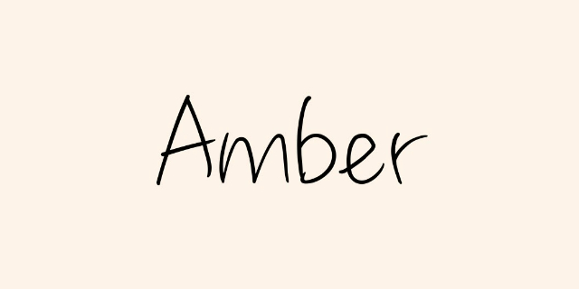 Amber
