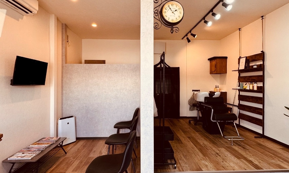 かみきりや くろ(店舗)のサロン