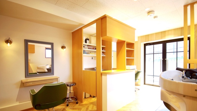 lien hair&lifeのサロン
