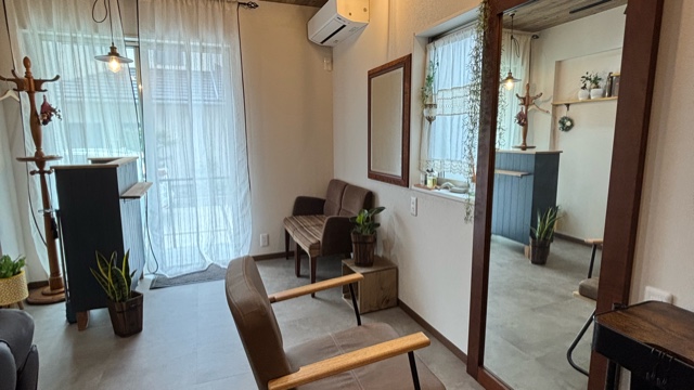 rincil hair&spaのサロン