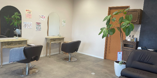 KANOWA美容室のサロン