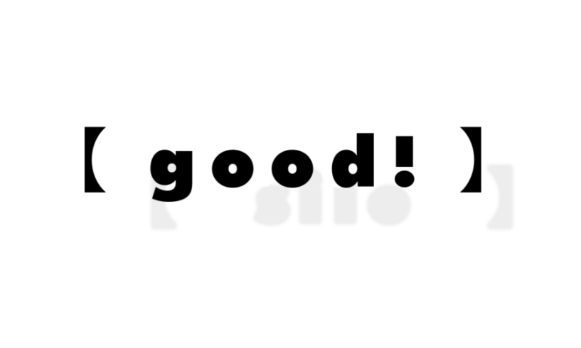 【good!】