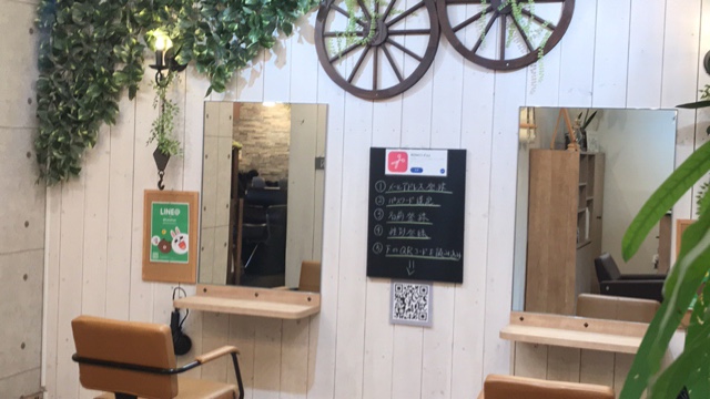 LUME hairのサロン