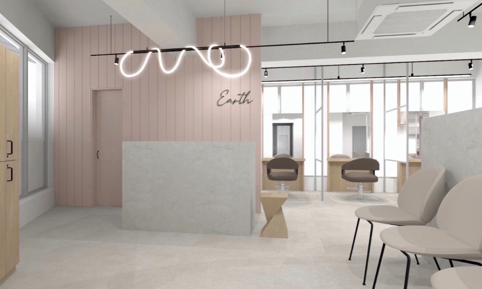 HAIR & MAKE EARTH 菊名店のサロン